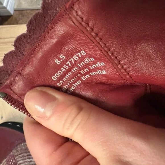 Free People Burgundy and Multicolor Knit Ankle Boots - Picture 8 of 11